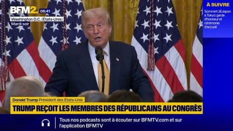 Donald Trump se félicite du "plus grand accord commercial de l'histoire avec le Japon"