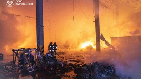 Russia launches overnight attack on Ukraine in wake of massive drone strike which crippled Putin's forces