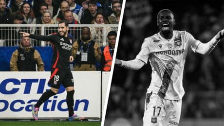 Auxerre-Lyon : Cherki et les Lyonnais retrouvent le Top 4, fin de série pour l’AJA... Les tops et les flops