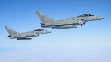 RAF fighter jets to be scrambled to Middle East after Iran missiles
