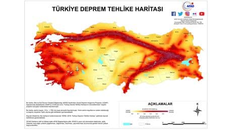 Yaşadığınız bölgede deprem riski ne kadar yüksek? Bir tıkla öğrenin!