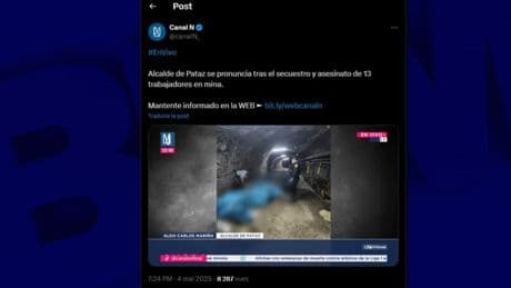 Pérou: 13 personnes kidnappées retrouvées mortes dans une mine