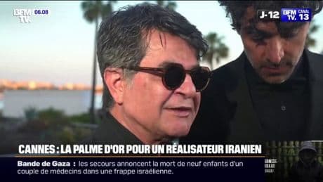 Cannes: après avoir reçu la Palme d'or pour "Un simple accident", le réalisateur iranien Jafar Panahi plaide pour la "liberté" de son pays