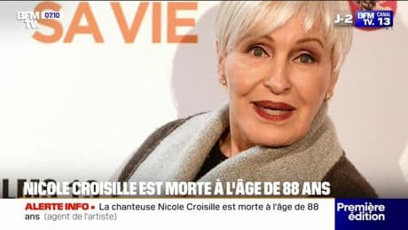 La chanteuse Nicole Croisille est morte à 88 ans