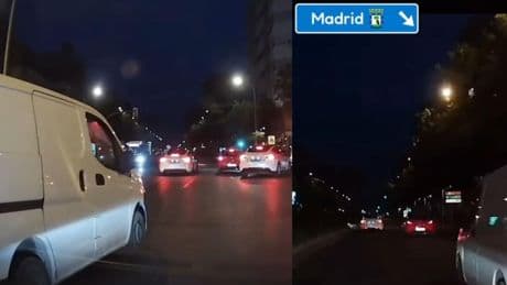 Un hombre publica un vídeo para denunciar la maniobra de una furgoneta en Madrid, pero las críticas acaban 'lloviendo' sobre él: “¿Tanto te cuesta dejarle pasar? El que lo hace mal eres tú”