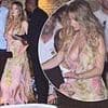 Sydney Sweeney puts on a busty display in a plunging floral dress as she joins A-list stars in Venice for Jeff Bezos and Lauren Sanchez's three-day wedding celebrations