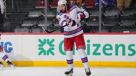 Mika Zibanejad’s wife gives big hint about Rangers star’s future as speculation swirls