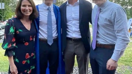 Megan Kerrigan, jilted wife of Astronomer CEO Andy Byron, had happy family photos with him on Facebook up until he was exposed having alleged affair