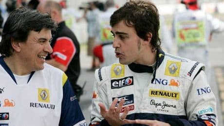 Muere Fabrizio, el fisio de toda la vida de Fernando Alonso