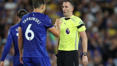 James Tarkowski slams VAR as Everton drop points following controversial penalty