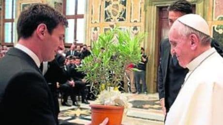 El día que el Papa Francisco hizo llorar a Leo Messi