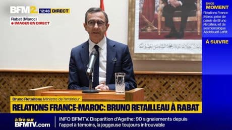 En déplacement à Rabat, Bruno Retailleau salue la coopération France-Maroc sur l'immigration