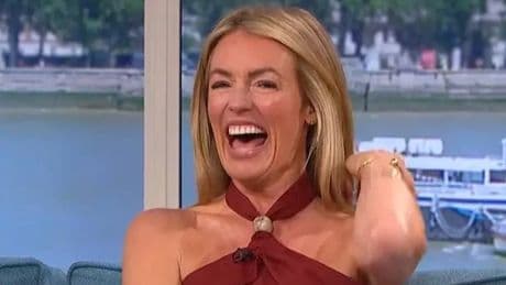 Cat Deeley's holiday-ready This Morning top is from the high street and costs less than £30