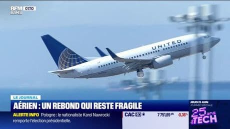 Le transport aérien va mieux, mais reste sous tension