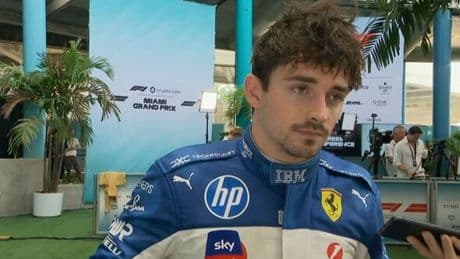 Charles Leclerc makes true Lewis Hamilton feelings known after Ferrari implode at Miami GP
