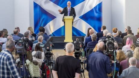 Fresh vote on independence ‘has never been more important’, says Swinney