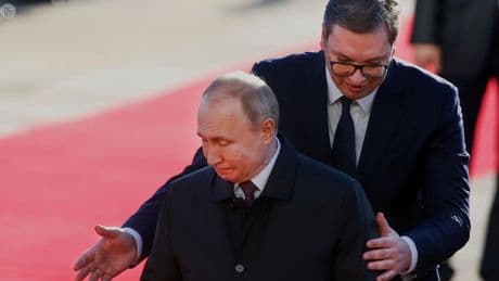 Russa accuses ally Serbia of betrayal for supplying arms to Ukraine