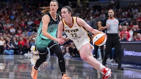 Fever star Caitlin Clark out at least 2 weeks with left quad strain
