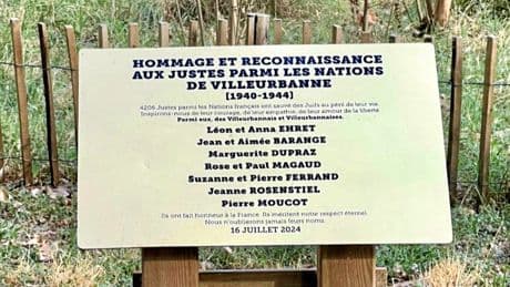 Les Justes, nouvelle cible de la haine antisémite