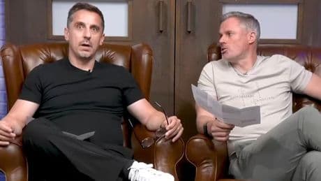 Gary Neville accuses Jamie Carragher of lying in his Man Utd prediction