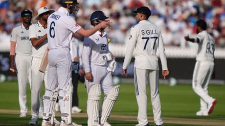 Zak Crawley sparks time-wasting row as India angered by last-over antics