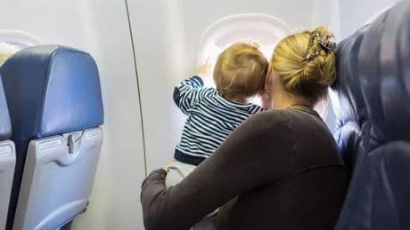 Mum infuriated as plane passenger's 'disrespectful' act ruins flight for kids