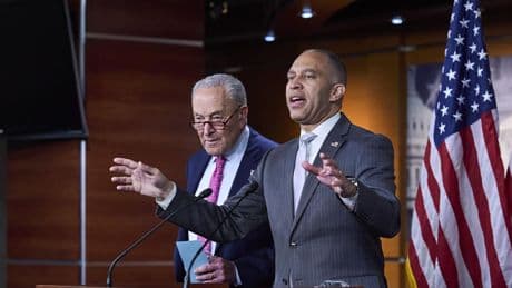 Jeffries questions Trump's claim of obliterating Iranian nuclear sites, Democrats demand briefing
