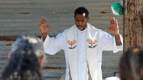 A Tohono O'odham family integrates Catholic and Native beliefs in the Arizona desert