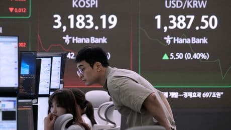 Asian shares retreat, tracking tech losses on Wall Street