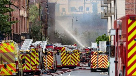 Manchester’s oldest mill destroyed after major fire