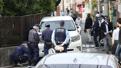 Car smashes into group of schoolkids as girl left 'covered in blood' by 'fed up' driver