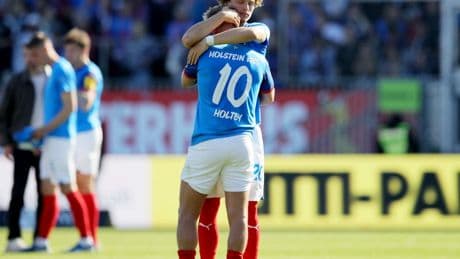 Bundesliga: Aufsteiger Holstein Kiel muss zurück in Liga zwei