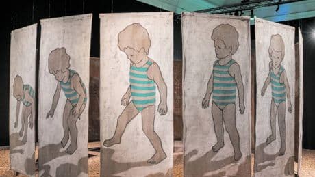 Berruti, le opere-denuncia dell'"artista dei bambini"