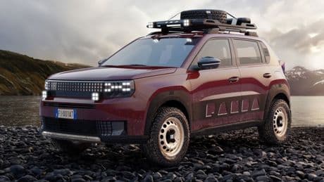 Grande Panda 4x4, un prototipo heredero del icónico Panda 4X4 de los 80