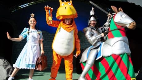 Warwick Castle is a magical family day out and Zog Live show left huge smiles on my kids’ face