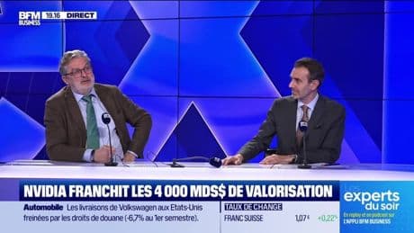 Nvidia franchit les 4 000 milliards de dollars de valorisation - 09/07