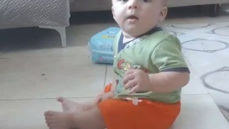 9 aylık Miran'a battaniyeli defin!