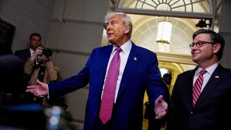 Zollstreit: Donald Trump kündigt Zölle von 50 Prozent auf EU-Waren ab Juni an