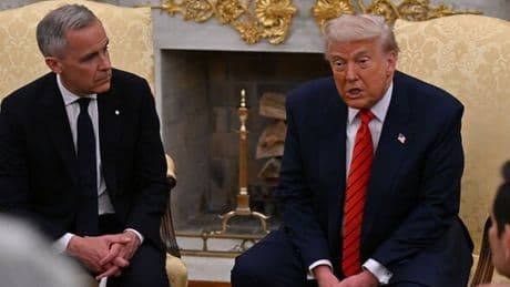 Lip-reader claims Donald Trump gave controlling 8-word order to Canadian PM Mark Carney