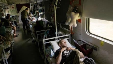 Sanitätszüge in der Ukraine: Das rollende Lazarett