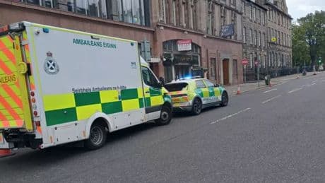 Incident in Edinburgh leaves one in hospital