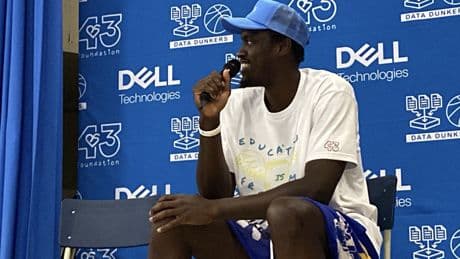 NBA All-Star Pascal Siakam visits New Brunswick students, receives honorary degree