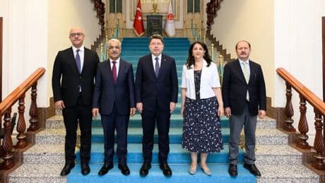 Bakan Tunç, DEM heyeti görüştü