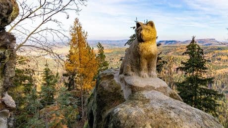 Wandern nahe Dresden: Rundtour in Sächsischer Schweiz mit süßem Detail