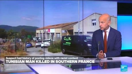 Tunisian man killed in France: Suspect had history of posting racist content