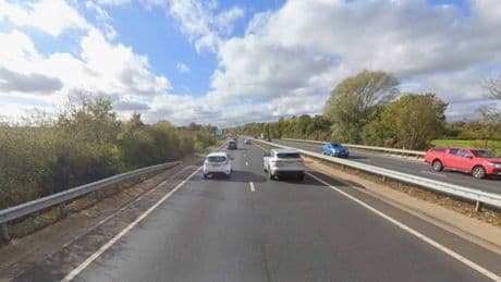 Part of A11 closed to traffic after crash involving six cars and a lorry