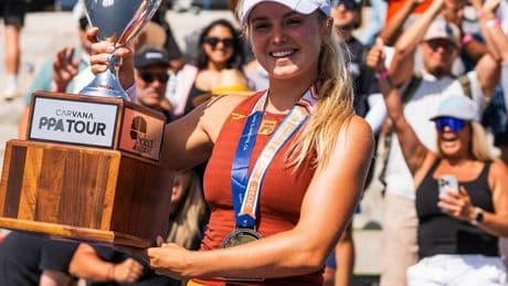 Waters Continues Triple Crown Dominance At Pro Pickleball Association Orange County Cup