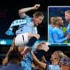 “Het werd tijd dat iemand me liet praten”: De Bruyne krijgt fans nog laatste keer aan het lachen met heerlijk subtiel grapje