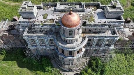 Billionaire branded 'UK's most feared landlord' tells why £100m palace isn't complete