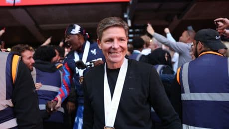 Crystal Palace: Oliver Glasner reveals he responded to '400 messages' after FA Cup final celebrations